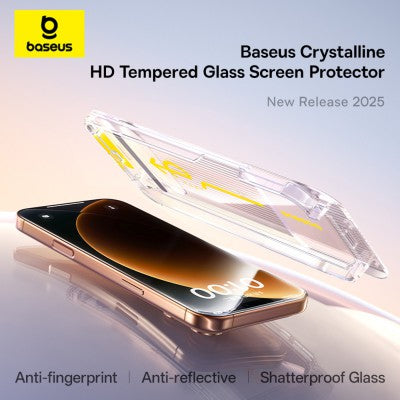 Crystal Diamond Series HD Tempered Glass Dust-free Chamber II