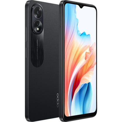 OPPO A38 (Dual Sim, 128GB/4GB, 6.56'', Glowing Black)