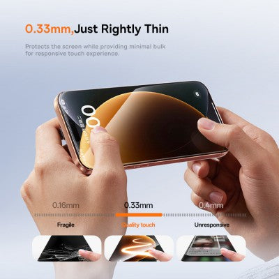 Crystal Diamond Series HD Tempered Glass Dust-free Chamber II