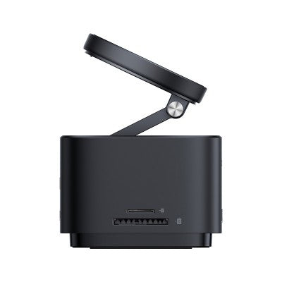 Baseus MagPro Series II 7-in-1 USB-C Hub with 15W Qi2 Wireless Charger-Black