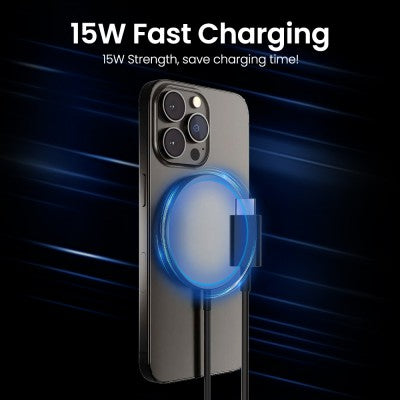 iQuick 15W Fast Charging Magnetic Wireless Charger