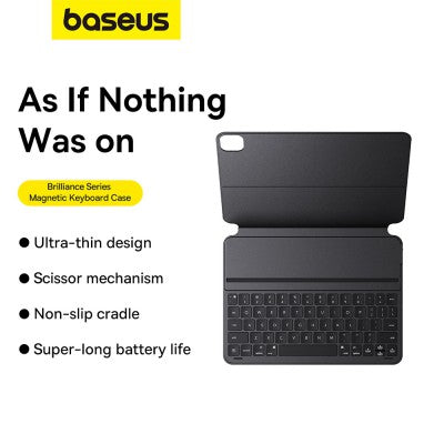 Baseus Brilliance Series Keyboard Case With Magnetic Ring for iPad