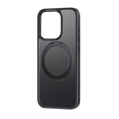 Baseus CyberLoop Series Phone Case Cover With Magnetic Ring-Frosted Black