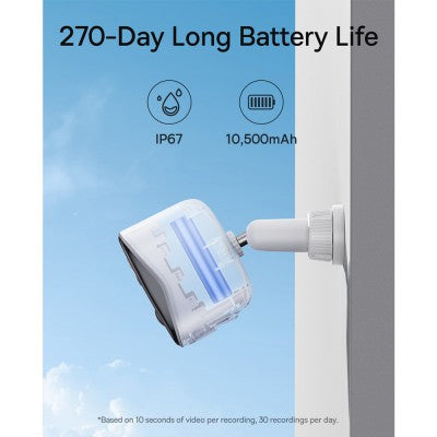 Baseus Security N1 Plus Series Outdoor Camera 2K 2-Cam Kit-White