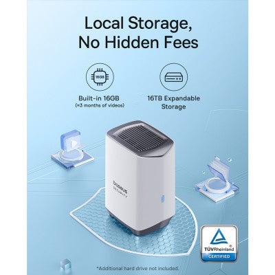 Baseus Security N1 Plus Series Outdoor Camera 2K 2-Cam Kit-White